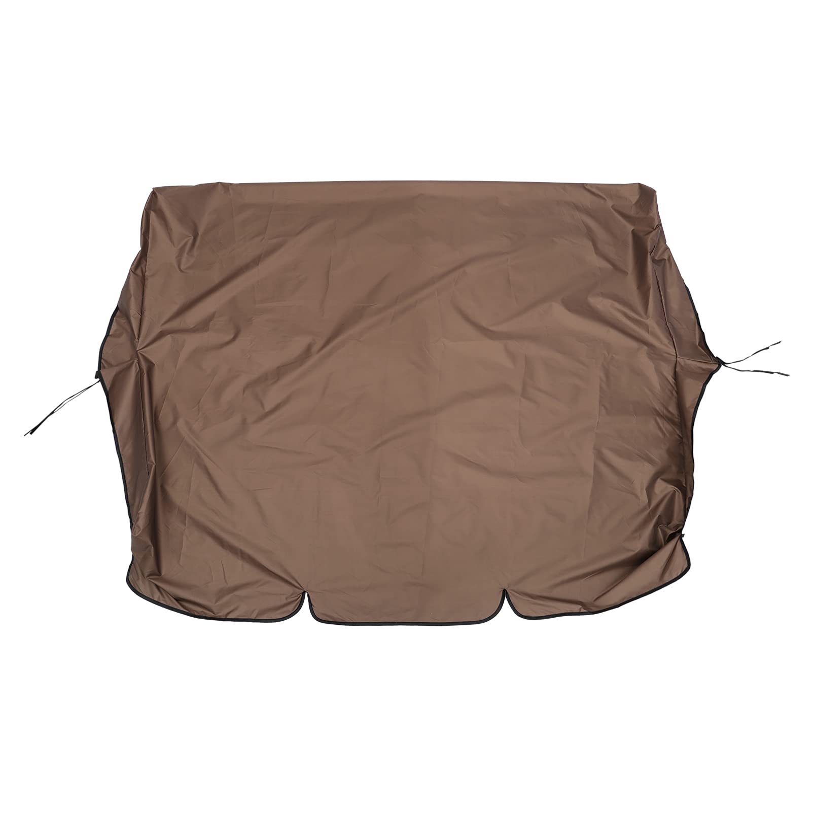 DOITOOL Waterproof Outdoor Cushion Covers for Hanging Chairs, Patio Swings & Garden Seats - Durable Replacement Swing Seat Protector (Coffee Brown) - Perfect for Backyard, Porch & Outdoor Relaxation