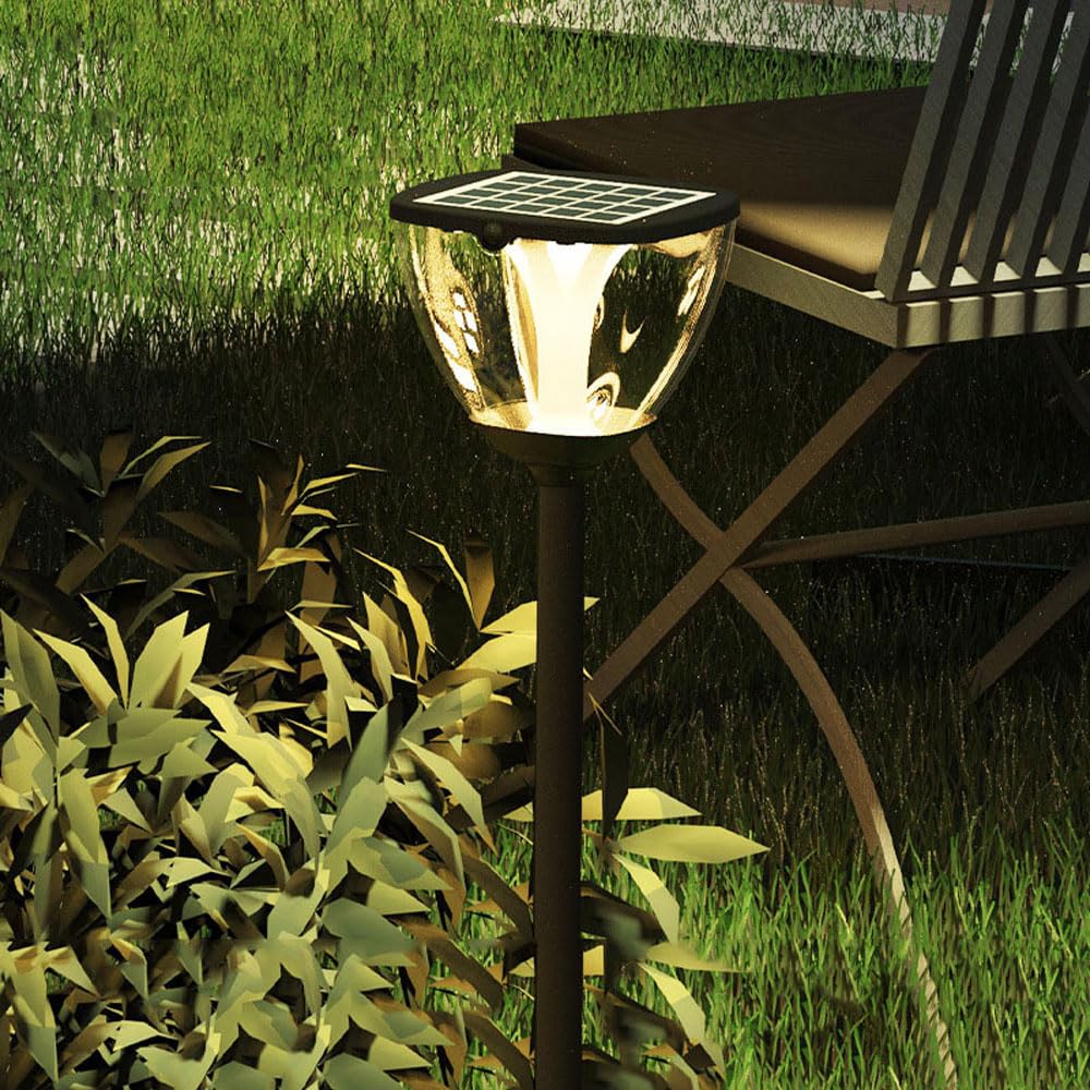 Solar Garden Lights - Waterproof Outdoor LED for Yard, Walkway & Lawn