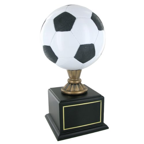 Custom Handpainted Soccer Trophy - Personalized Championship Award for Soccer Tournaments & Team Celebrations - Perfect for Sports Awards, Gifts & Recognition Ceremonies