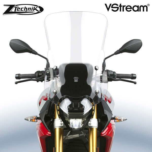 ZTechnik F900R VStream+ Touring Windshield - High Performance Motorcycle Windshield for BMW F900R, Enhanced Wind Protection for Long Rides & Highway Cruising