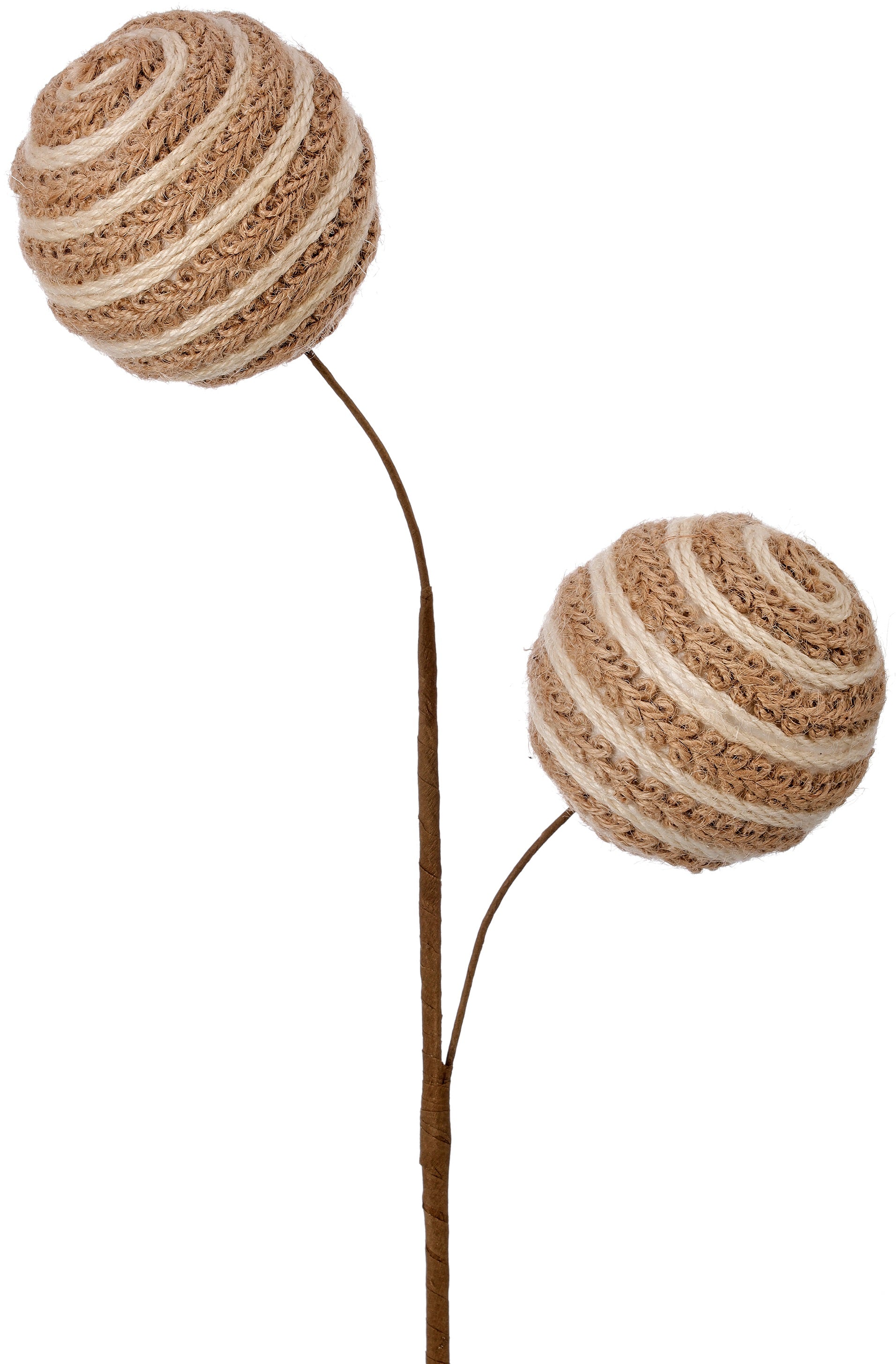 26-Pack Woven Jute Balls for Home Decor - Natural Rustic Decorative Balls for DIY Crafts, Centerpieces, Wedding & Party Decorations