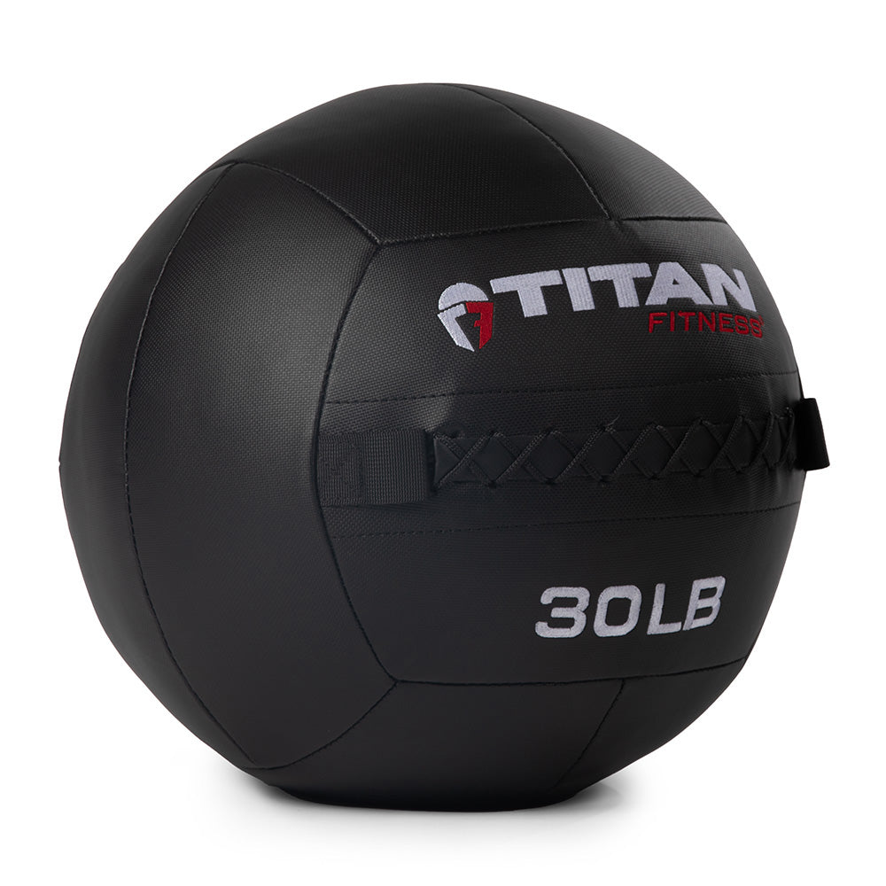 30 LB Composite Wall Ball for CrossFit & Strength Training – Durable Medicine Ball for Gym, Home Workouts & Functional Fitness – Scratch & Dent Discount