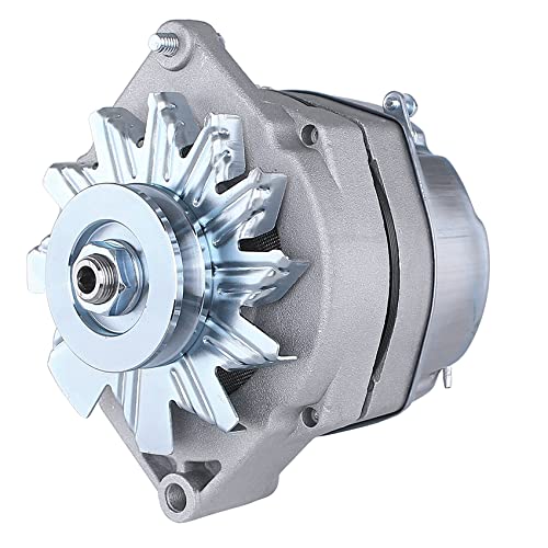New 63Amp Alternator Compatible with Allis Chalmers AC-C 60D 70D 80D 100D - Replaces 1102938 1102939 - Heavy Duty Tractor & Agricultural Equipment Replacement Part for Reliable Power Generation
