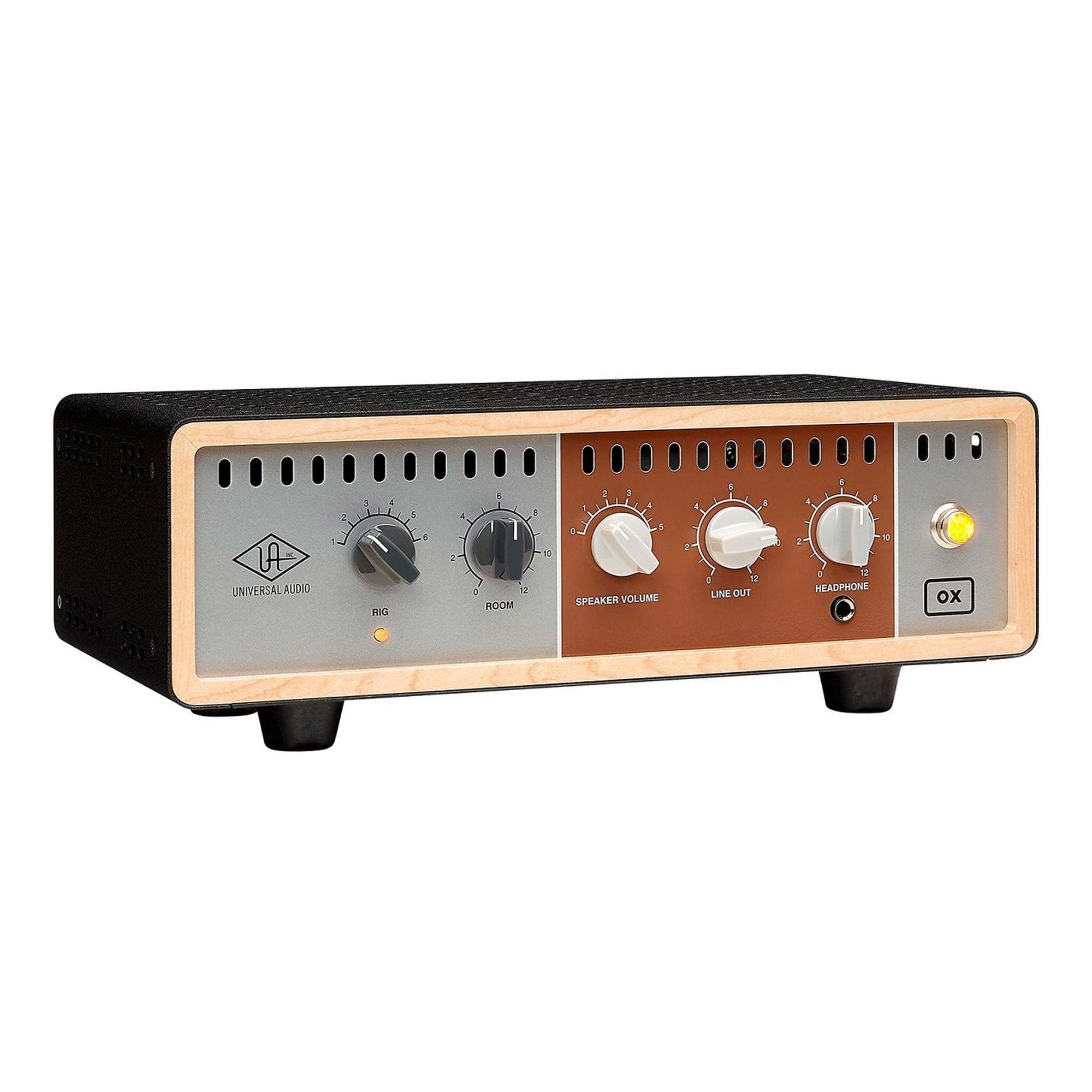 Universal Audio OX Amp Top Box - Reactive Load Box & Speaker Simulator for Guitar Amps | Perfect for Home Recording, Silent Practice & Studio Use