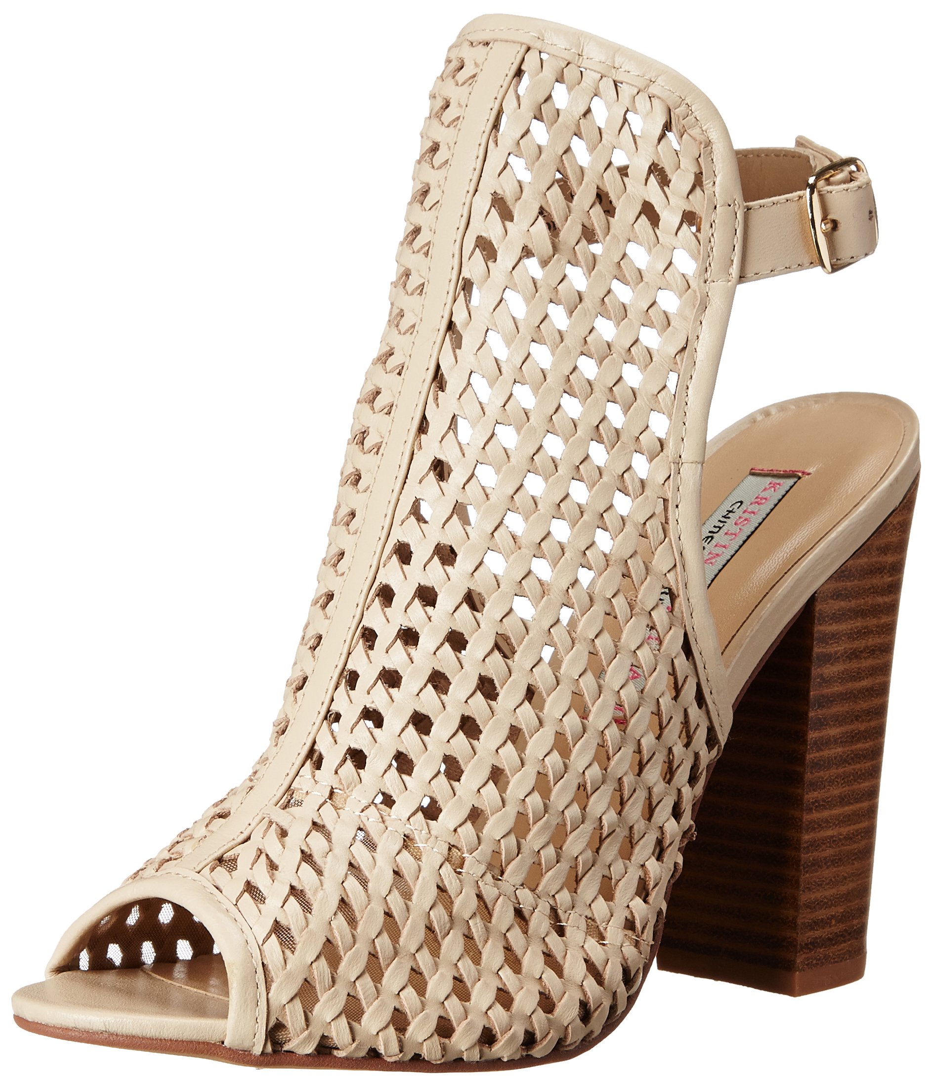 Kristin Cavallari Women's Largo Open Back Sandals - Stylish Summer Casual & Beach Wedding Shoes for Women | Comfortable Strappy Heels for Outdoor Parties & Vacations