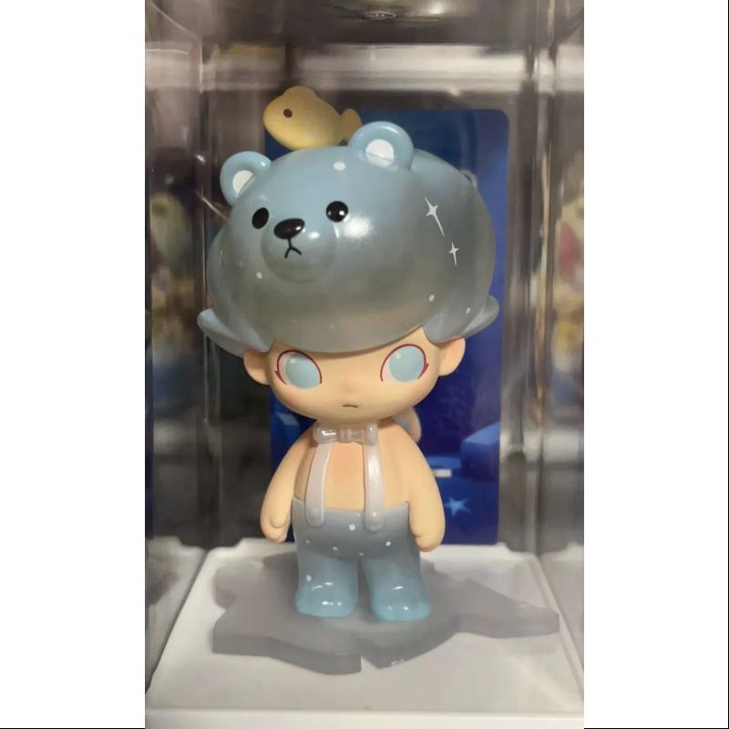 DIMOO Aquarium Series POLAR BEAR Collectible Figure - Cute White Bear Toy for Home Decor, Office Display & Gift Giving