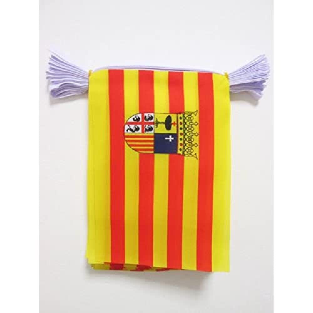 Aragon 6m Bunting Flag - 20pcs 9x6