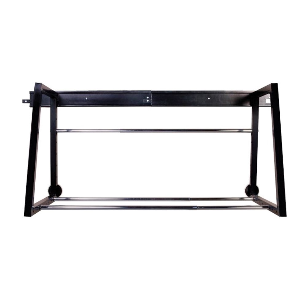 Heavy Duty Adjustable Garage Wall Multi-Tire Rack Storage Organizer - Black - Perfect for Car, Bike, and ATV Tire Storage in Garage or Workshop