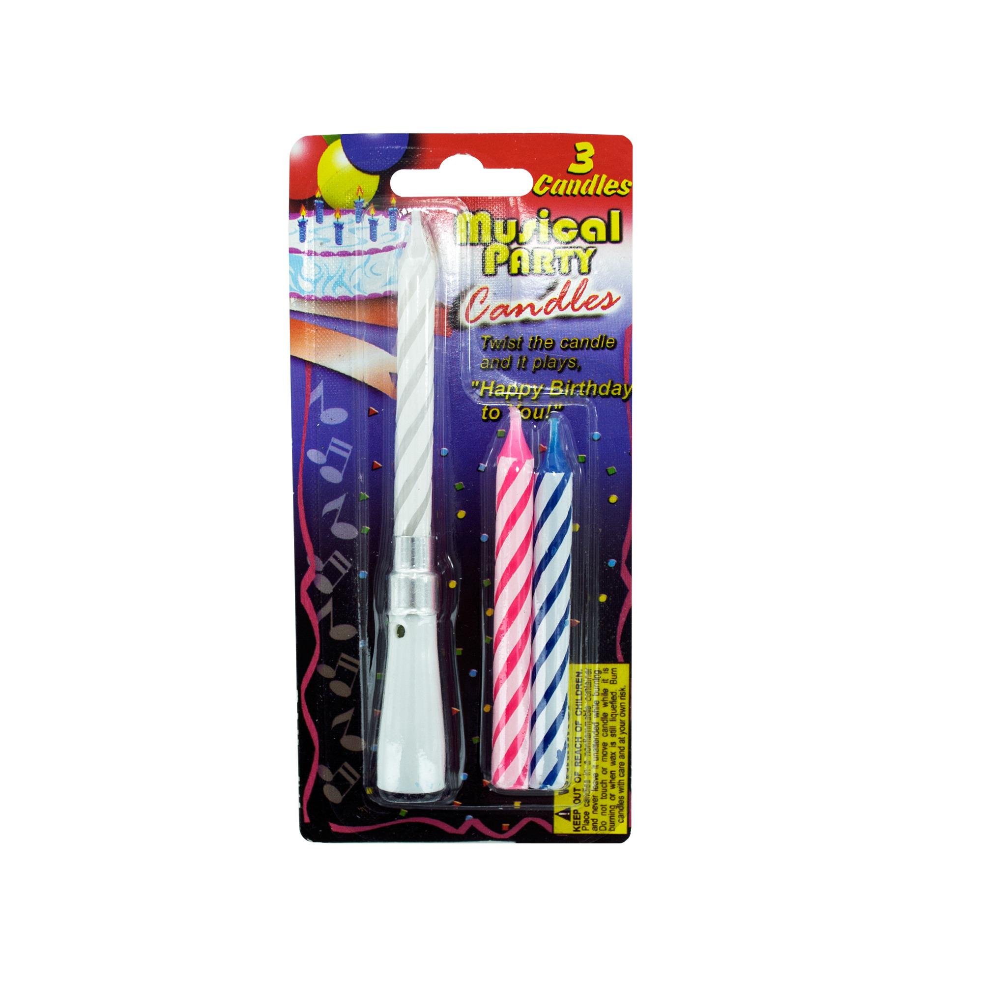 Singing Birthday Candles for Kids - Fun Cake Decorations for Parties