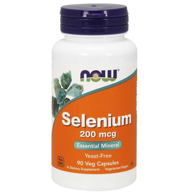 NOW Selenium 200mcg Vegan Capsules - Antioxidant Support for Immune & Thyroid Health - Vegetarian & Vegan Supplement for Daily Wellness - Perfect for Immune Boosting & Detox
