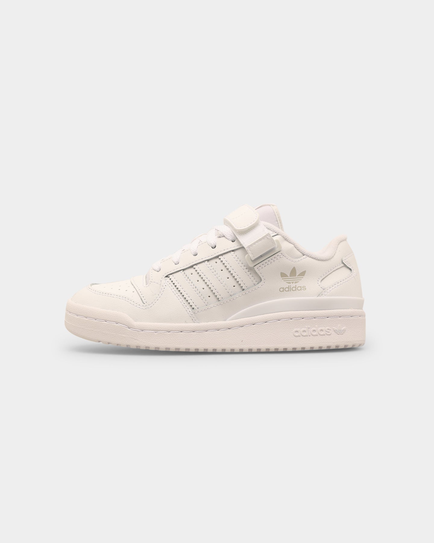 Adidas Kids' Forum Low J (GS) Sneakers - White Athletic Shoes for Boys & Girls - Perfect for School, Sports & Casual Wear