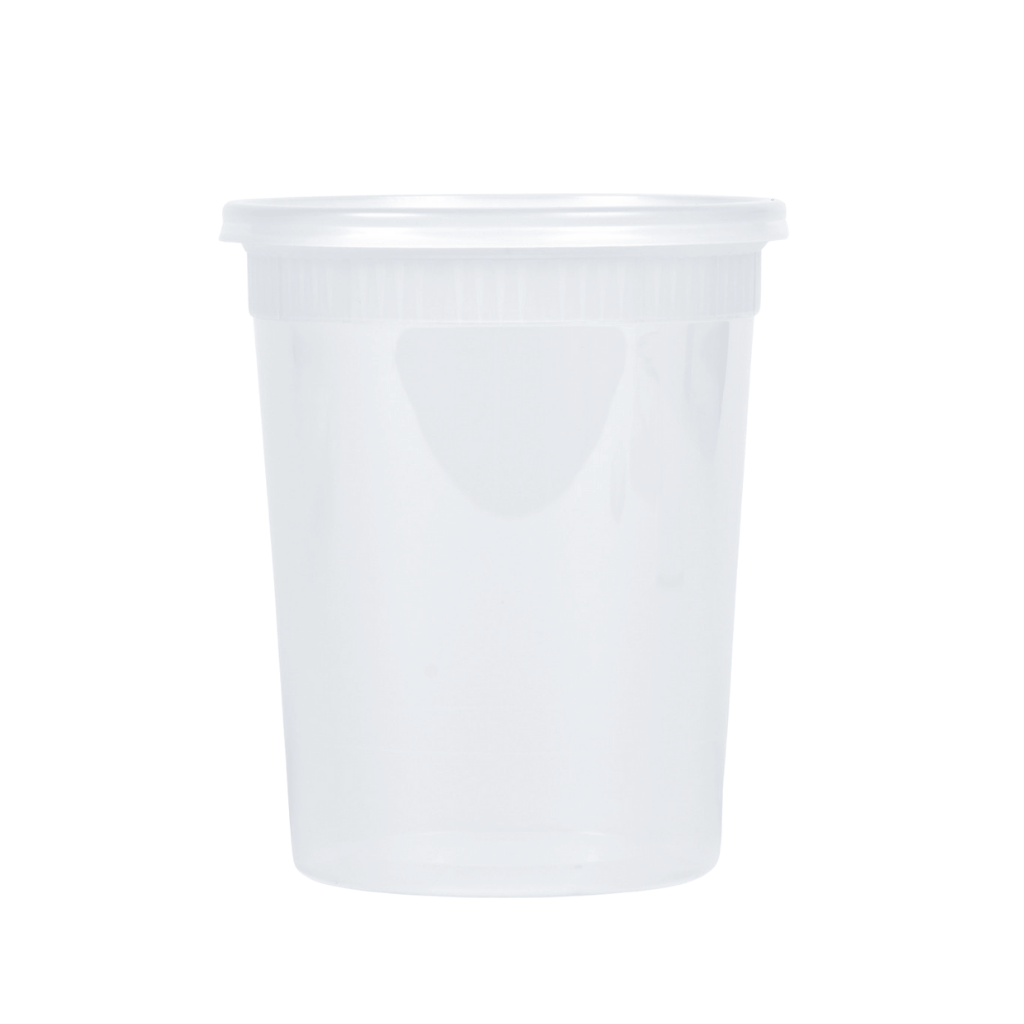 32 oz. Clear Plastic Deli Containers with Lids – 240 Sets | BPA-Free Food Storage Containers for Restaurants, Catering & Meal Prep | Leakproof Takeout Containers for Delis, Leftovers & Bulk Food Storage