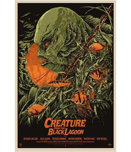 Creature from the Black Lagoon - Taylor - Classic Horror Movie T-Shirt for Halloween Cosplay & Film Fans
