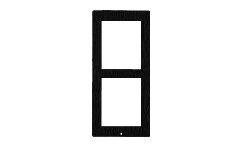 2N Telecommunications 9155022B Intercom System Accessory Frame - Durable Metal Mounting Bracket for Secure Installation | Perfect for Office Buildings, Schools, and Apartment Security Systems