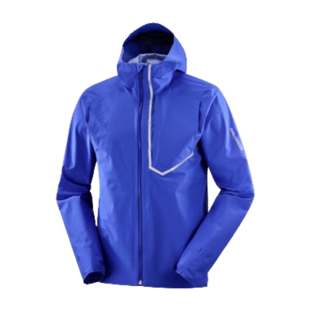 Salomon Men's Bonatti Waterproof Hiking Jacket - Lightweight Windproof Trail Running Shell for Outdoor Adventures (Model LC2043600) - Perfect for Hiking, Camping & Mountain Climbing