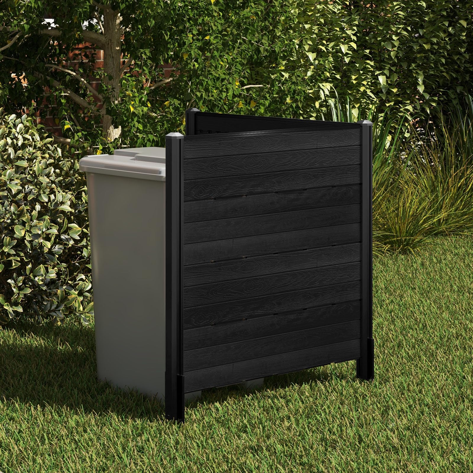 Happygrill 2-Panel Air Conditioner Fence 48