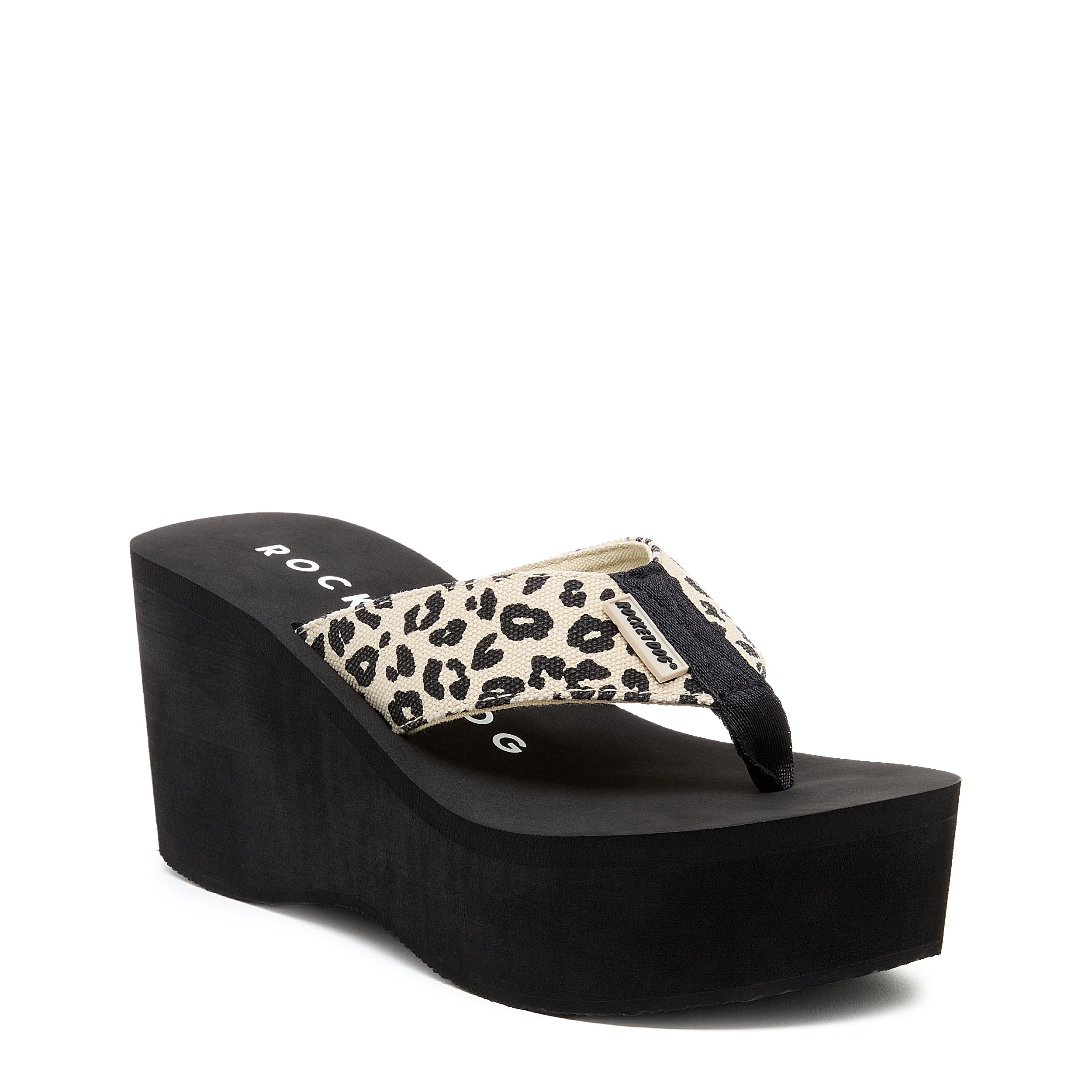 Stylish Crush Leopard Print Platform Flip Flops - Comfortable Summer Sandals for Women | Perfect for Beach, Pool, and Casual Outings