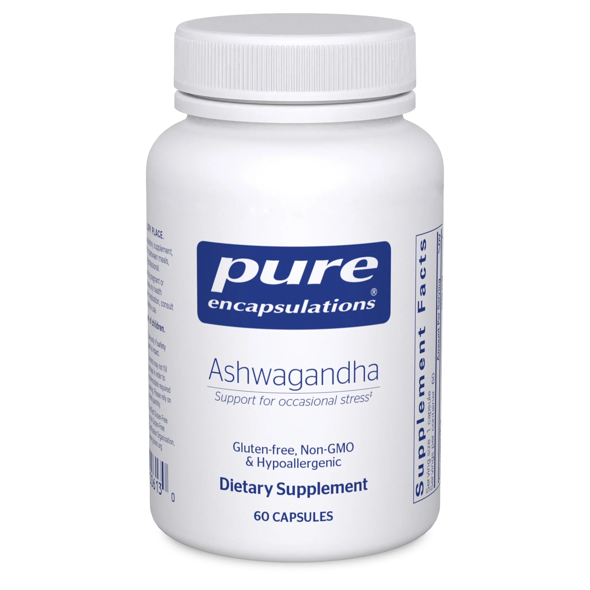 Organic Ashwagandha Root Extract Capsules 60 Count - Stress Relief & Immune Support Supplement for Men & Women - Vegan, Non-GMO, Gluten-Free - Boost Energy & Focus for Workouts & Daily Wellness