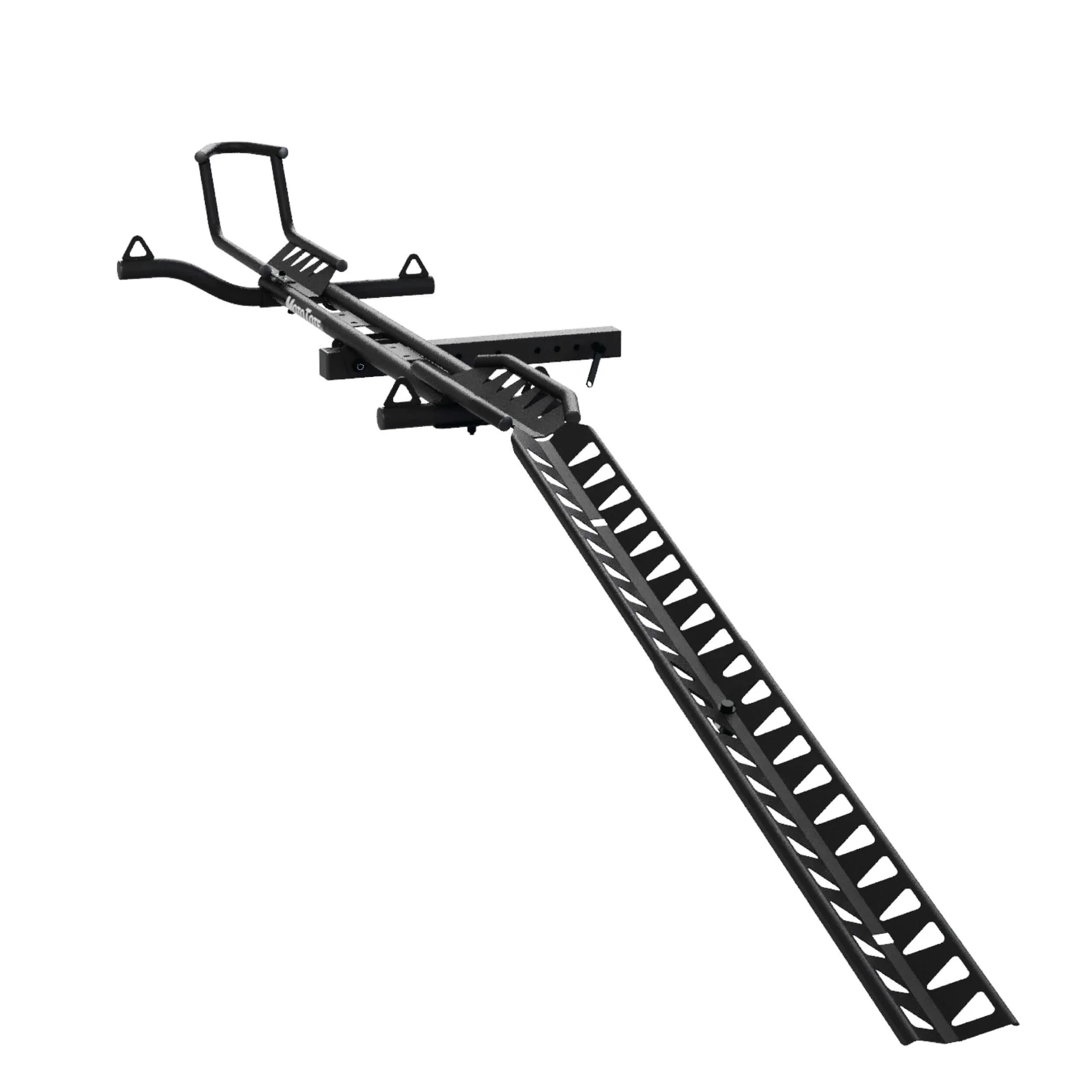 Heavy Duty Loading Ramp for Mini Bikes & Motorcycles - Foldable Aluminum Bike Rack Ramp with Anti-Slip Surface - Perfect for ATVs, Dirt Bikes & Scooters Transport