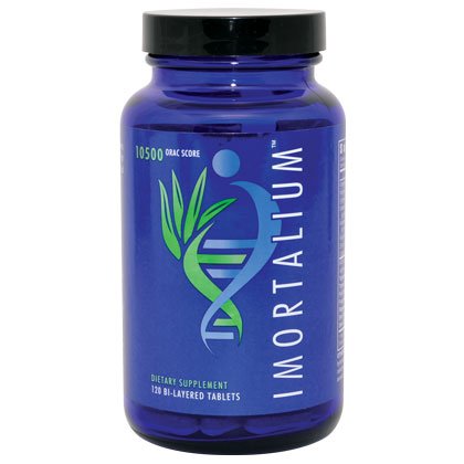 Immortalium® - 120 Anti-Aging Bi-Layered Tablets - 2 Pack - Supports Youthful Skin & Vitality for Men & Women - Perfect for Daily Wellness Routine & Long-Term Health Maintenance