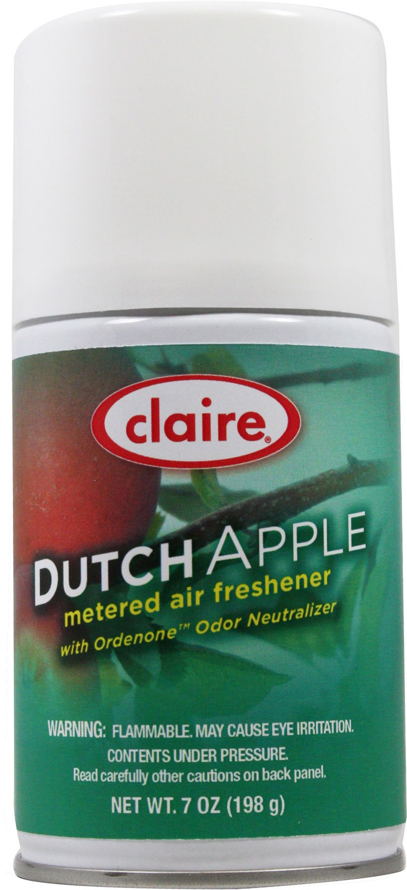 Claire C-104 7 Oz. Dutch Apple Scented Air Freshener Aerosol Spray Can (Pack of 12) - Eliminate Odors in Homes, Offices, Cars & Bathrooms