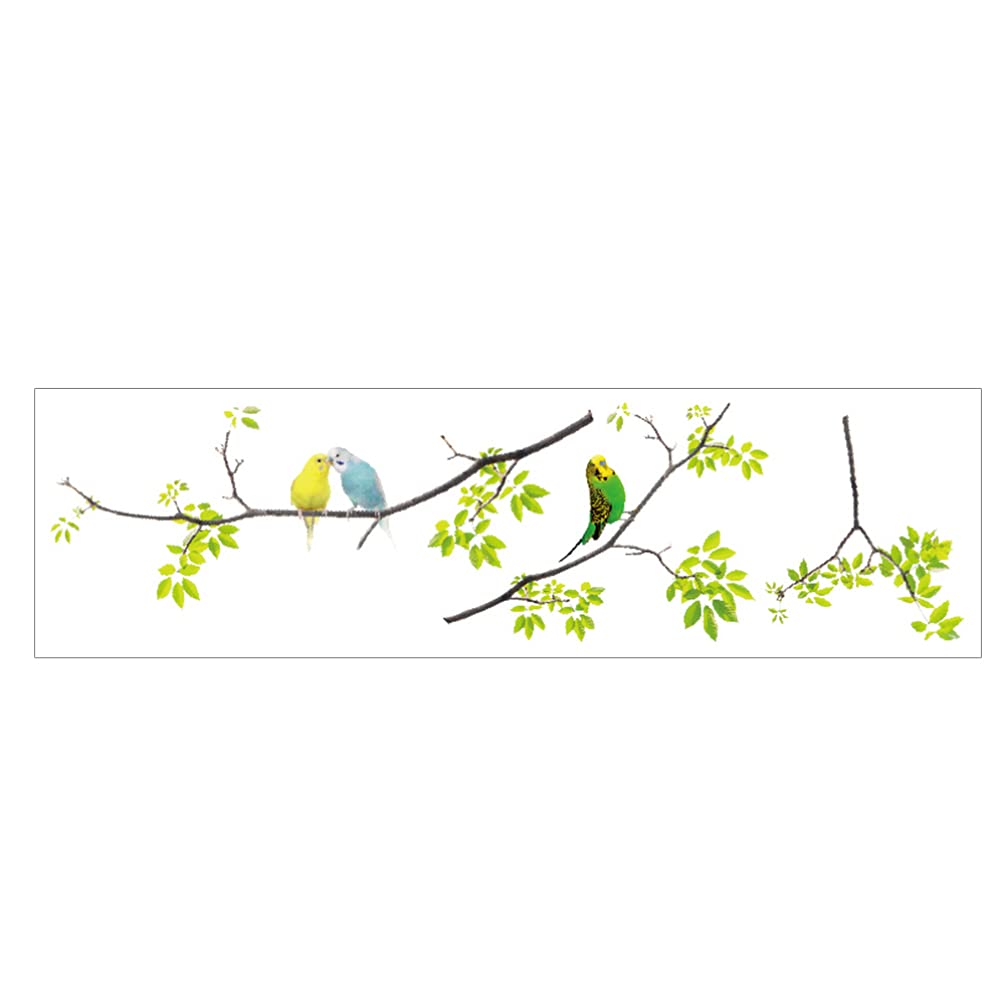 Beavorty Kids Wall Decals - 1 Set of DIY Flying Bird & Branch Vinyl Stickers for Nursery, Bedroom, Playroom, Kitchen, Living Room & Office - Easy Peel & Stick Wall Art for Home Decor & Garden