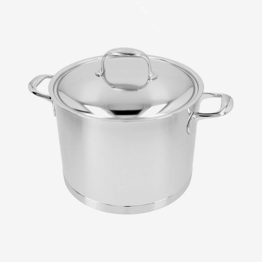 Demeyere Atlantis 7-Piece Stainless Steel Cookware Set with Lids - Premium Stock Pots for Professional Cooking & Home Kitchens