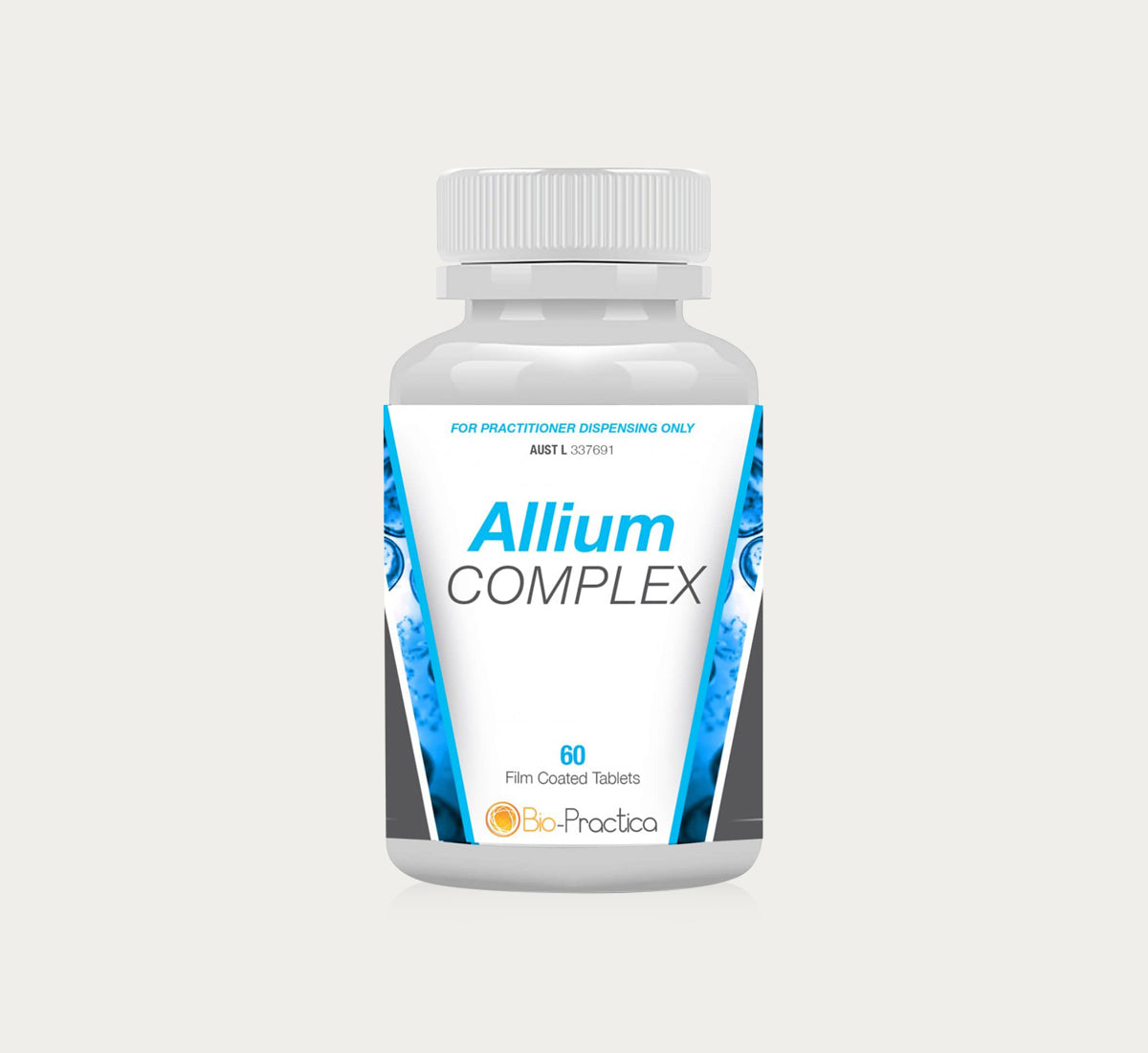 Allium Complex Supplement - 60 Tablets for Immune Support & Heart Health - Daily Wellness & Garlic Extract Benefits