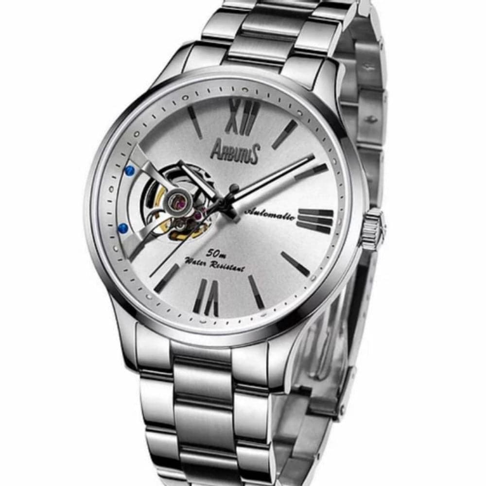 ARBUTUS LONE RANGER AR1807SWS Men's Analog Quartz Watch with Stainless Steel Band - Perfect for Business, Casual Wear & Outdoor Adventures