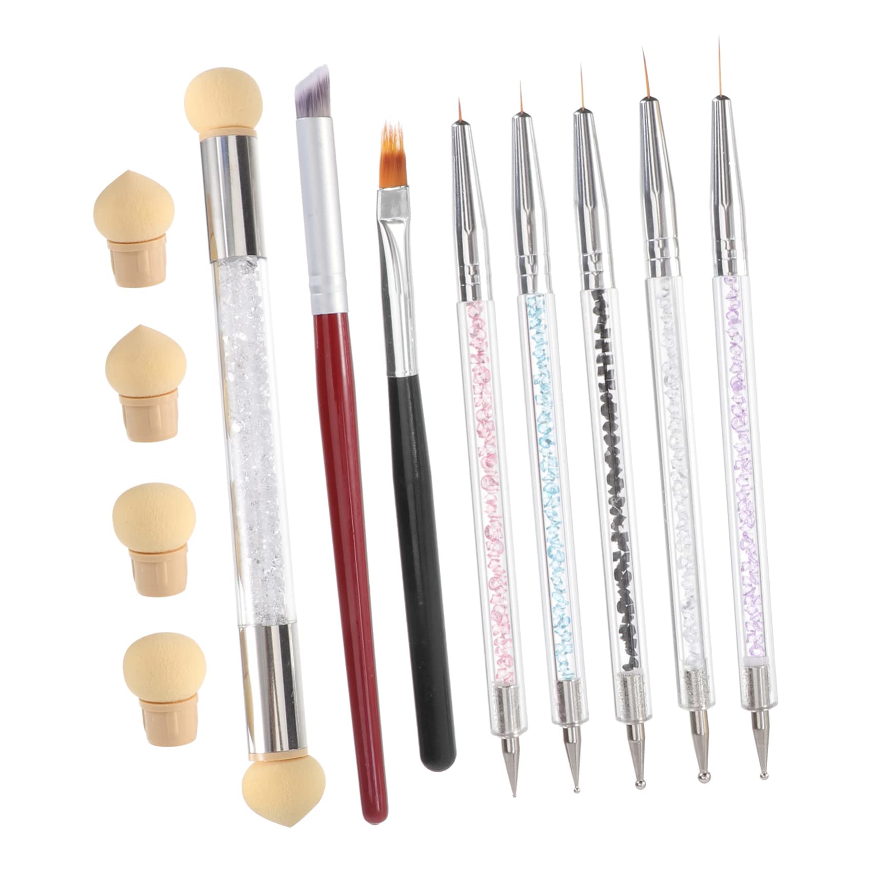 Minkissy Professional Nail Art Pen Set - Double-Ended Drill Pen Kit for Acrylic Nails, Manicure & DIY Nail Designs - Perfect for Home Salon, Nail Artists & Beginners