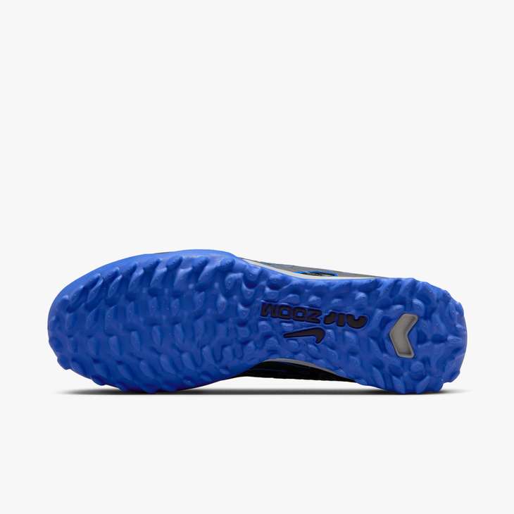 Nike Mercurial Superfly 9 Academy TF Turf Soccer Shoes for Men - Black/Royal - Artificial Grass Football Cleats for Training & Matches