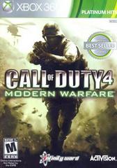 Call of Duty 4: Modern Warfare Platinum Hits Edition - Xbox 360 Game | First-Person Shooter Action | Perfect for Multiplayer Battles & Campaign Missions