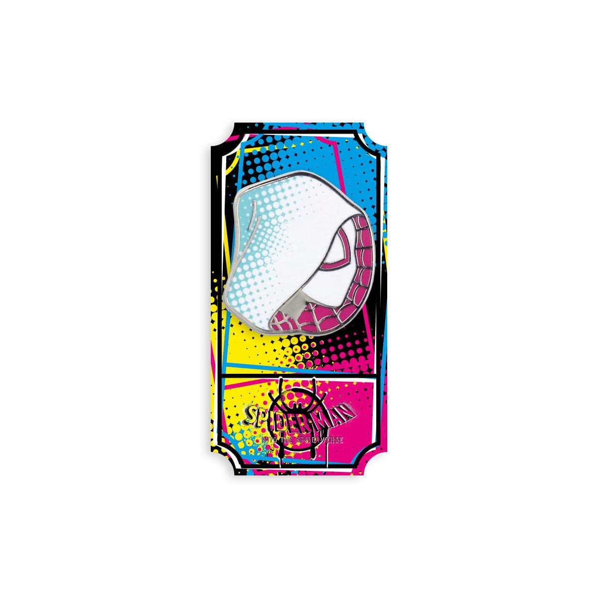 Ghost Spider Enamel Pin - Cute Cartoon Badge for Backpacks, Jackets & Collectors | Perfect for Cosplay, Gifts & Accessories