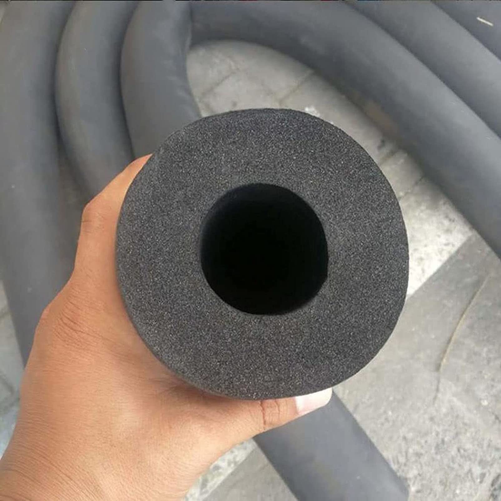 AZXC Foam Pipe Insulation - 6-48mm Diameter Polyethylene Foam Tubing for Freeze Protection & Energy Efficiency (32mm Size) | HVAC, Plumbing & Industrial Pipe Insulation | Prevents Frozen Pipes & Saves Energy | Ideal for Home Heating, Office, Warehouse & Commercial Plumbing | Winter Pipe Protection & HVAC Solutions | Perfect for DIY Projects, Home Improvement & Industrial Maintenance | Use for Water Pipes, Air Conditioning Systems & Refrigeration Lines