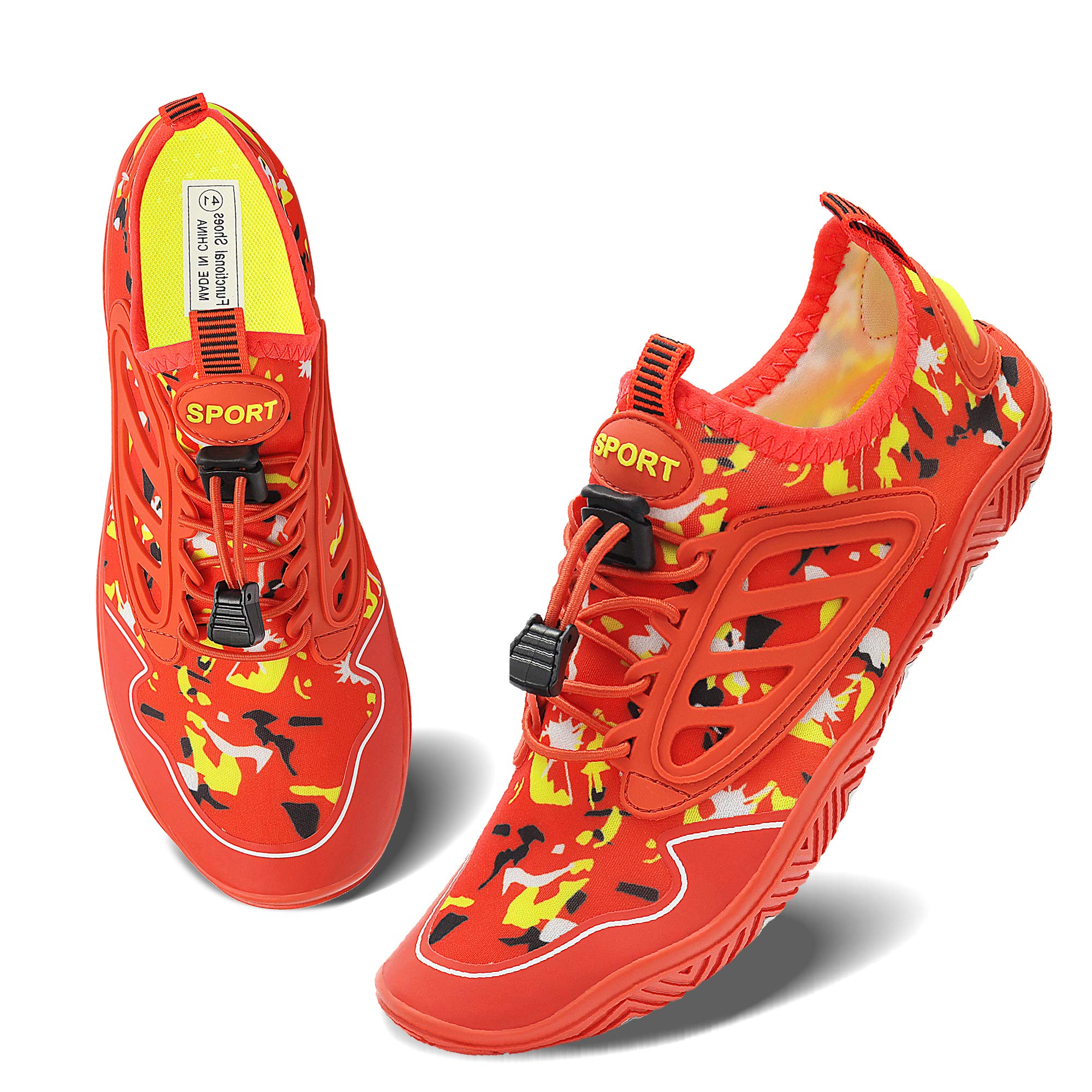 Men's & Women's Quick-Dry Water Shoes - Barefoot Swim Shoes for Diving, Surfing, Aqua Sports & Yoga | Perfect for Beach, Pool & Water Activities