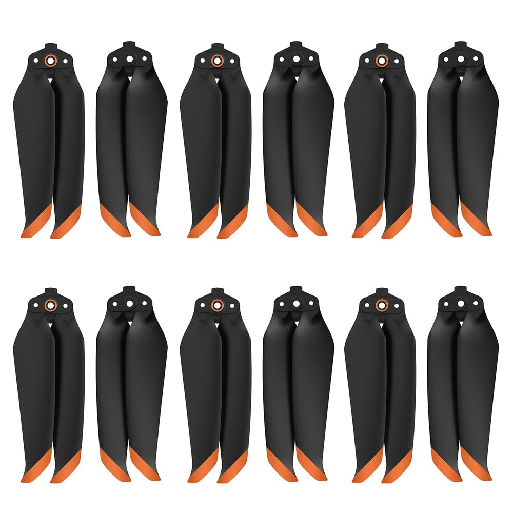 (12Pcs) DJI Mavic Air 2/Air 2S Low Noise Quick-Release Propellers - Spare Replacement Blades for Quadcopter Drone Accessories - Perfect for Aerial Photography & Smooth Flight Experience