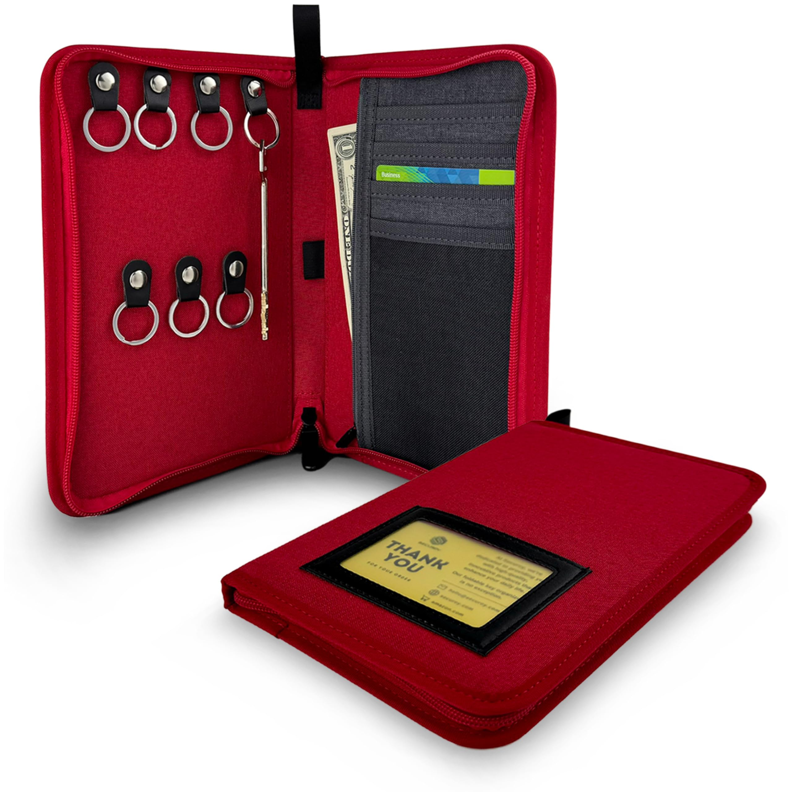 Portable Key Organizer Wallet - 9
