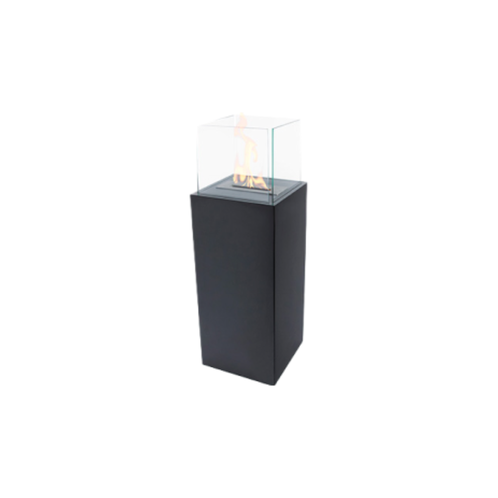 Premium Bio Flame Torch 2.0 - Modern Ethanol Fireplace Burner for Indoor/Outdoor Use - Patio, Garden, Deck & Living Room Decoration