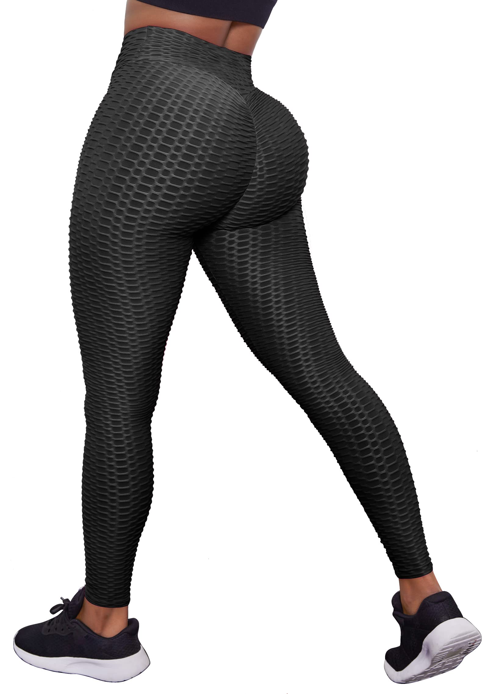 IUGA High Waisted Yoga Pants for Women - Butt Lifting Tiktok Leggings, Workout Leggings for Gym, Running & Everyday Wear