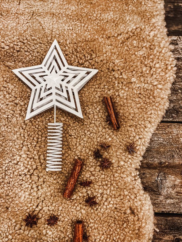 Deluxe Christmas Tree Topper - Elegant Holiday Decor for Home, Party & Festive Celebrations | Perfect for Xmas Tree Decoration