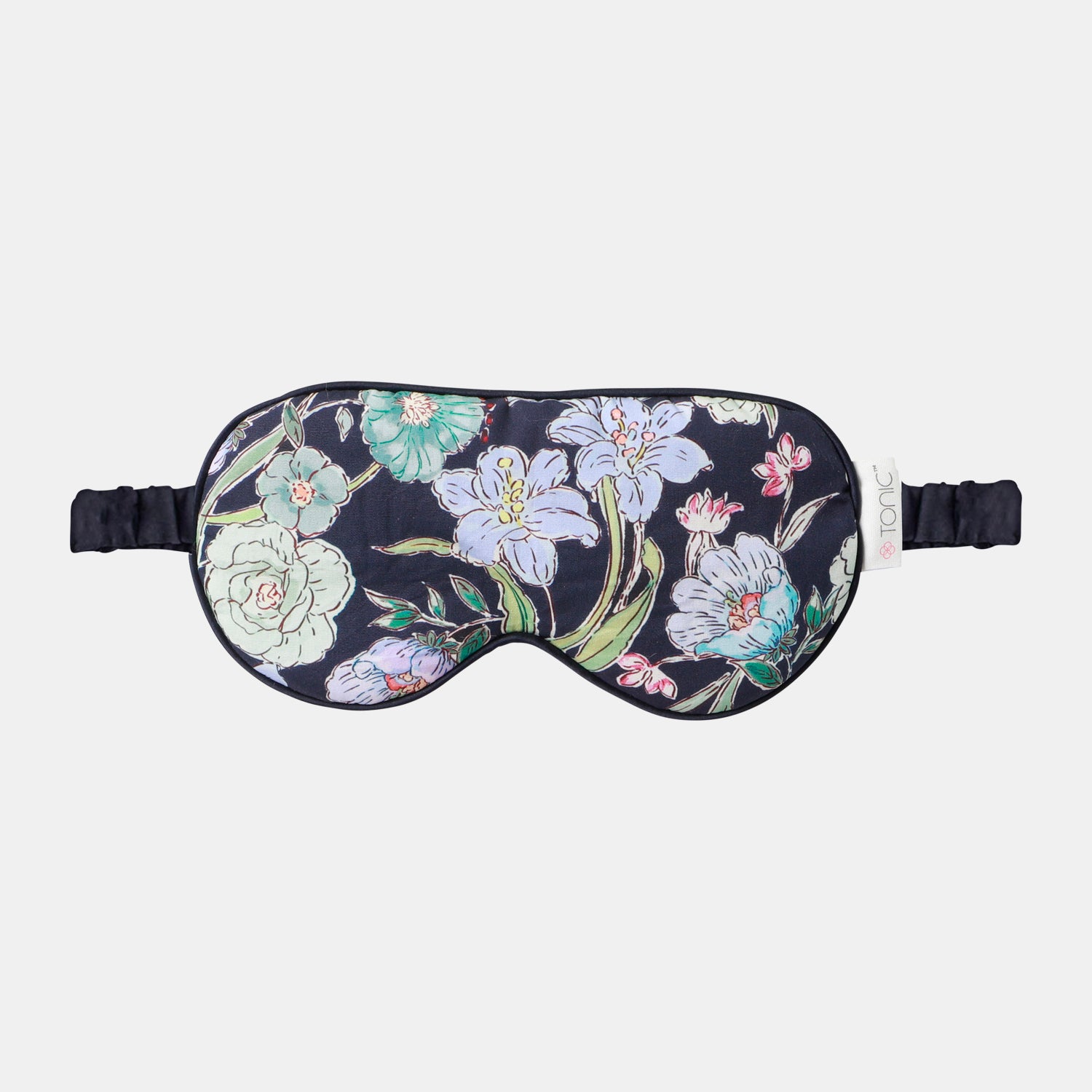 Fleur Ink Sleep Mask for Women & Men - Soft & Breathable Eye Cover for Sleeping, Travel & Relaxation - Blackout Blindfold for Better Sleep & Stress Relief