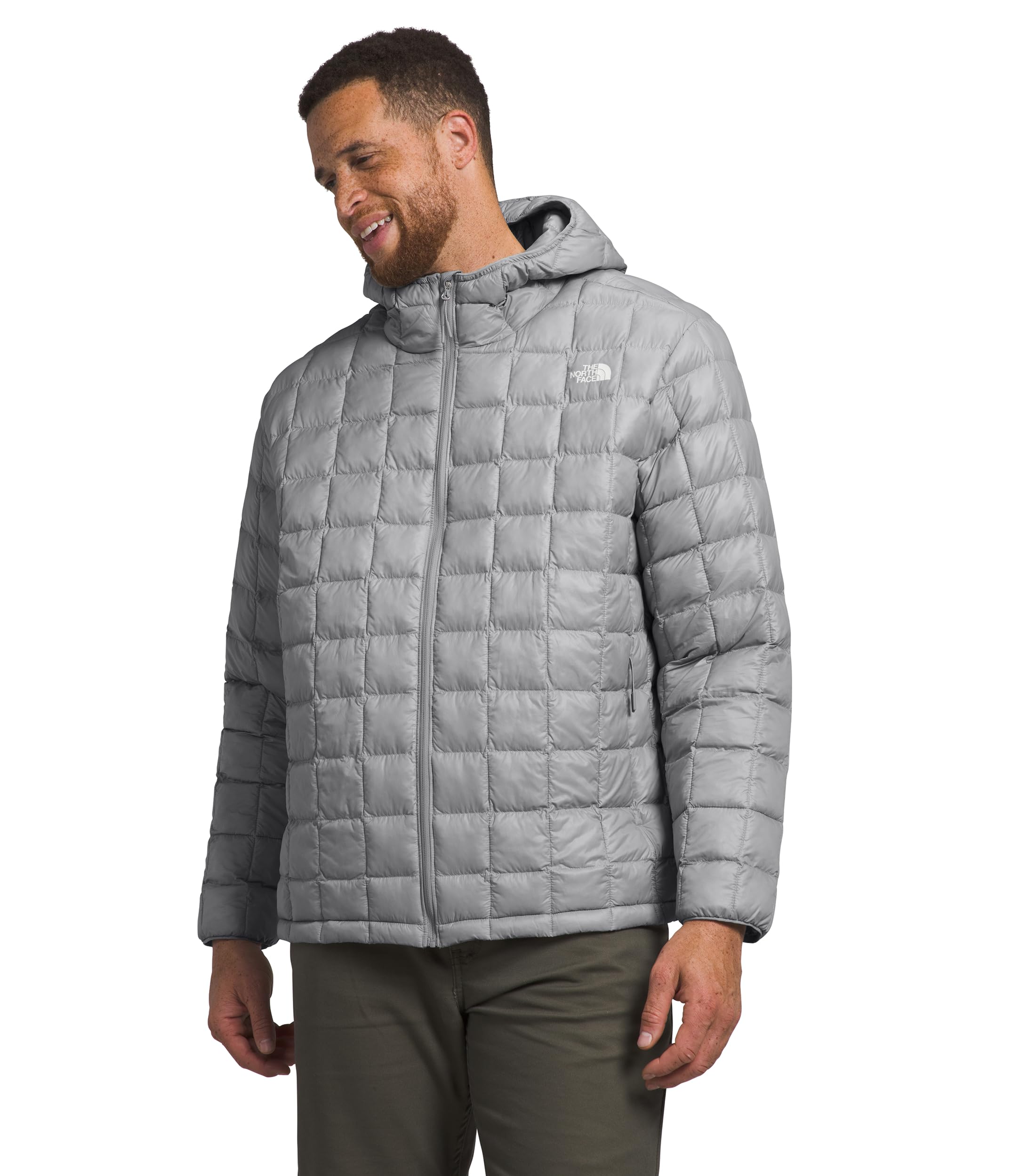 THE NORTH FACE Men's ThermoBall Eco Hoodie 2.0 - Lightweight Insulated Jacket for Hiking & Outdoor Activities (Regular & Big Sizes) - Stay Warm in Cold Weather Camping, Travel & Winter Adventures