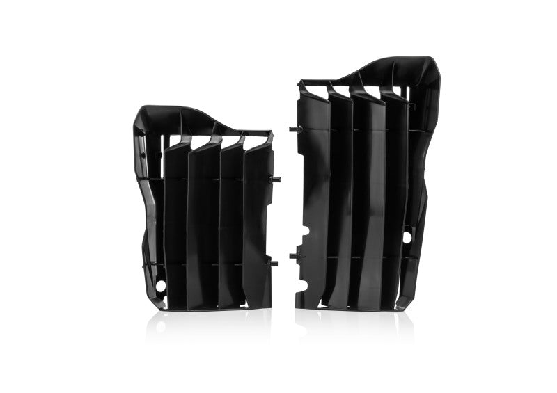 Acerbis 17-20 Honda CRF450R/RX & 2022 CRF450R S Black Radiator Louvers - High-Performance Motorcycle Cooling Protection for Off-Road Racing & Trail Riding