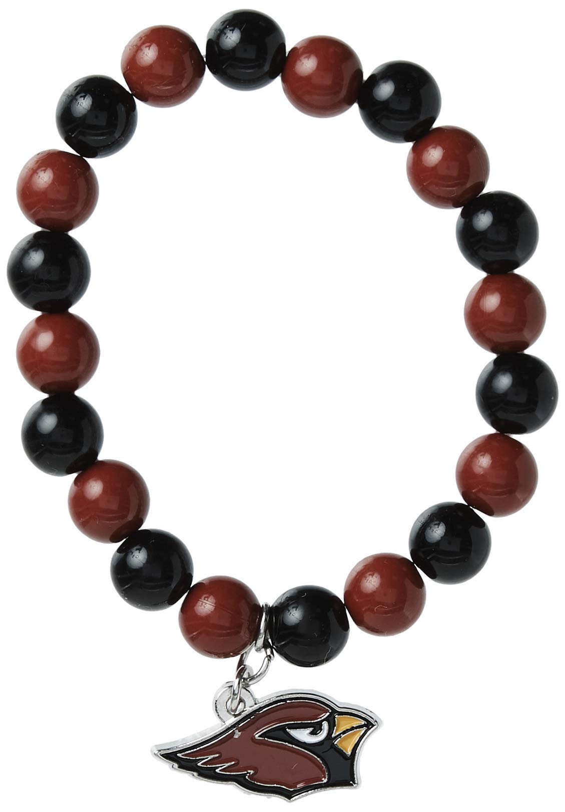 Official NFL Team Bead Bracelet for Men & Women - Stylish Fan Jewelry for Football Games, Tailgating & Sports Events