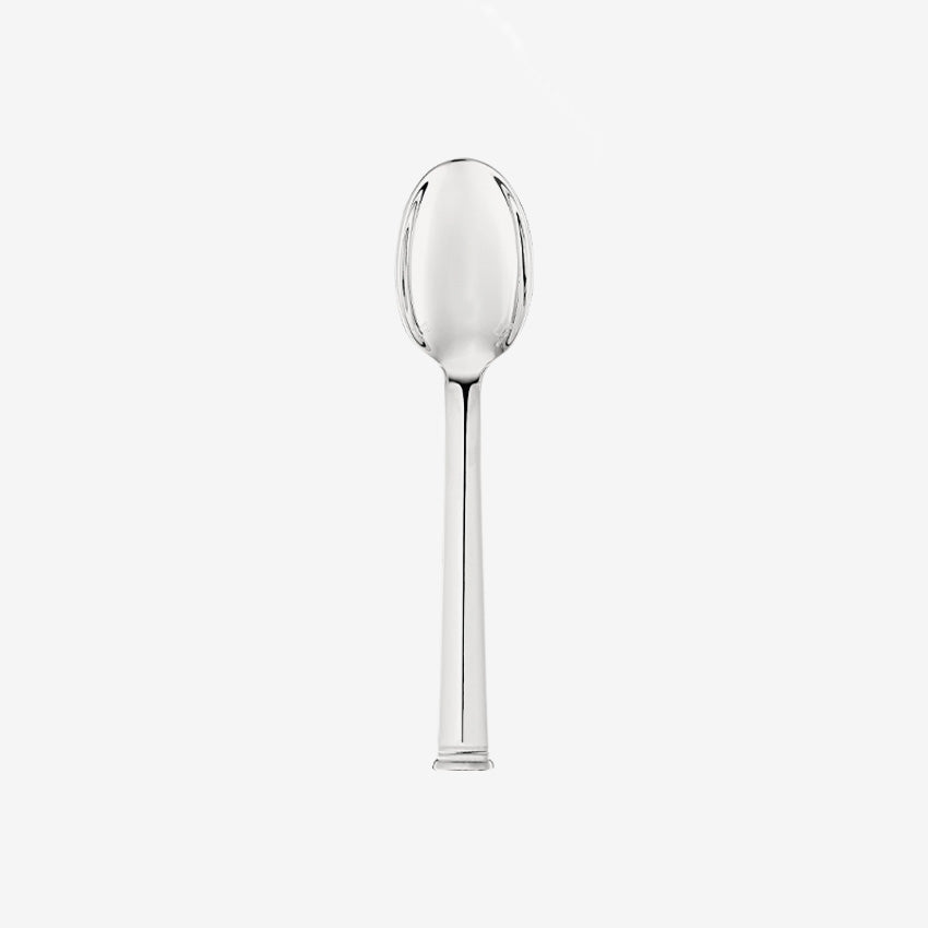 Christofle Commodore After Dinner Tea Spoon - Elegant Silver-Plated Dessert Spoon for Fine Dining & Tea Parties - Perfect for Formal Occasions & Luxury Gifts