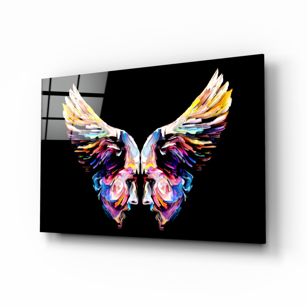 Abstract Wings - Elegant Wall Art Decor for Modern Living Room & Bedroom - Perfect for Home & Office Interior Design