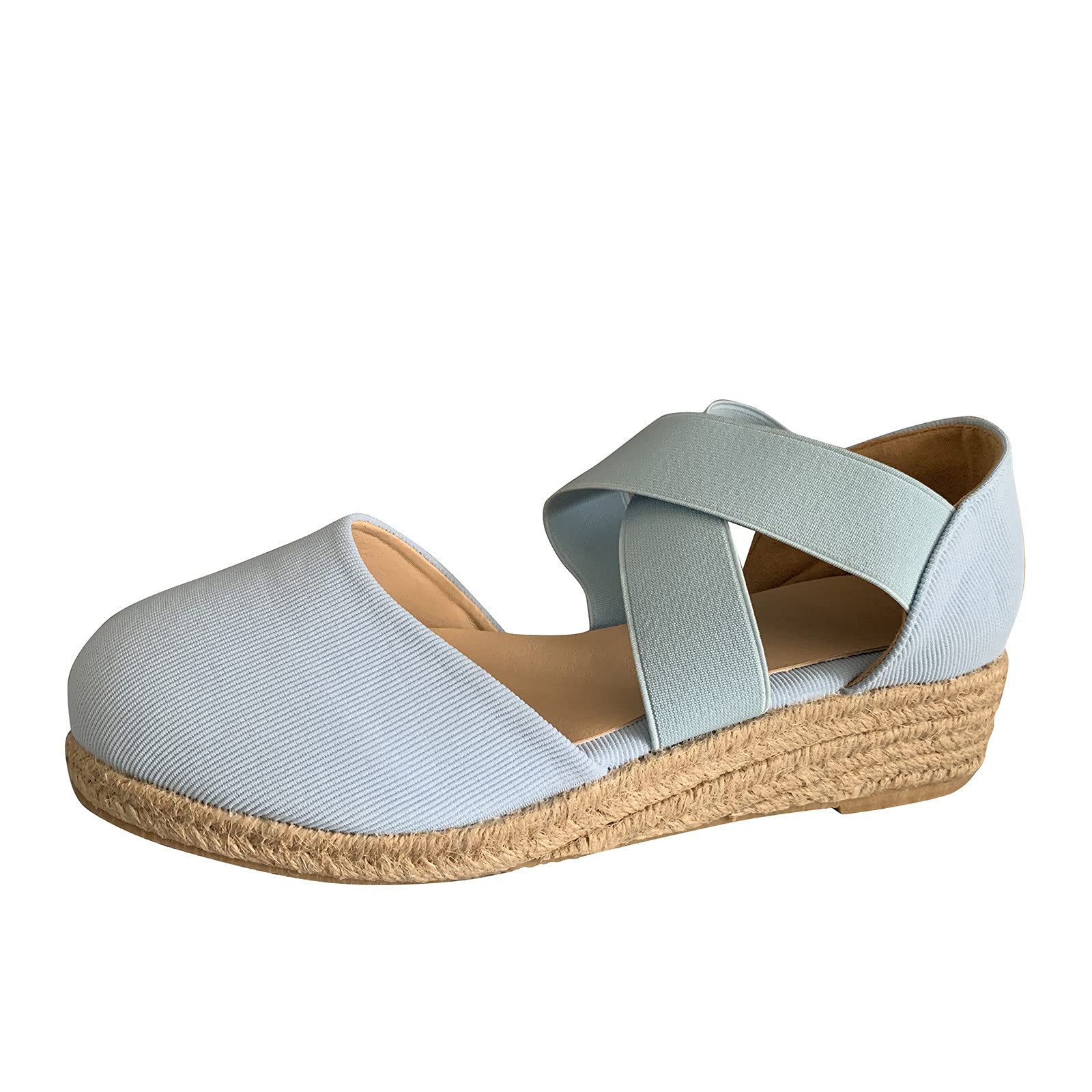 Women's Breathable Slip-On Tennis Shoes - Comfortable Round Toe Flat Sandals for Walking | Perfect for Casual Wear, Gym, and Outdoor Activities