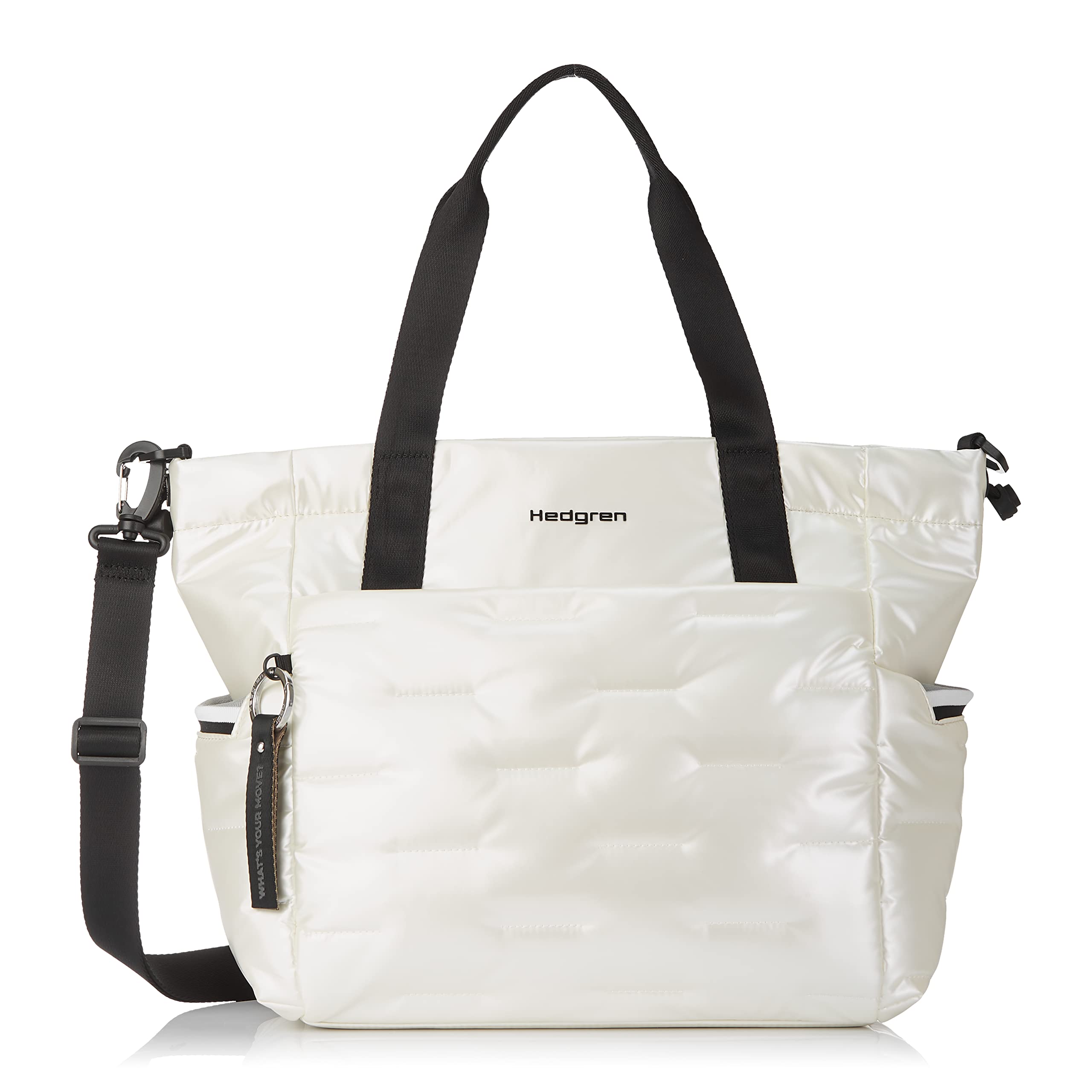 Hedgren Insulated Puffer Tote Bag for Women - Lightweight Waterproof Winter Shoulder Bag - Perfect for Work, Travel & Shopping