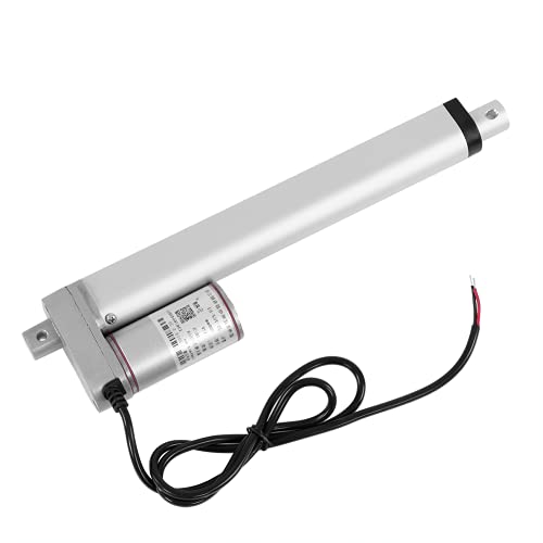 12V Stroke Linear Actuator with Controller - 200mm Multipurpose Electric Actuator for Automotive, Medical Equipment & Home Automation | Perfect for Hospital Beds, Car Seats and Smart Furniture Adjustments