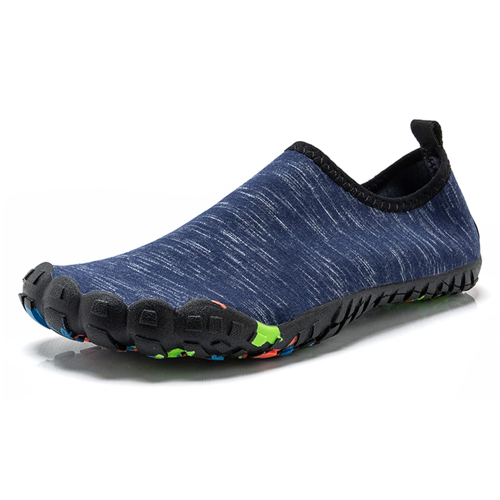 Men's Quick Dry Water Shoes - Barefoot Beach Swim Shoes for Surfing, Diving, Pool, Hiking & Water Sports | Lightweight Aqua Socks for Outdoor Activities & Walking